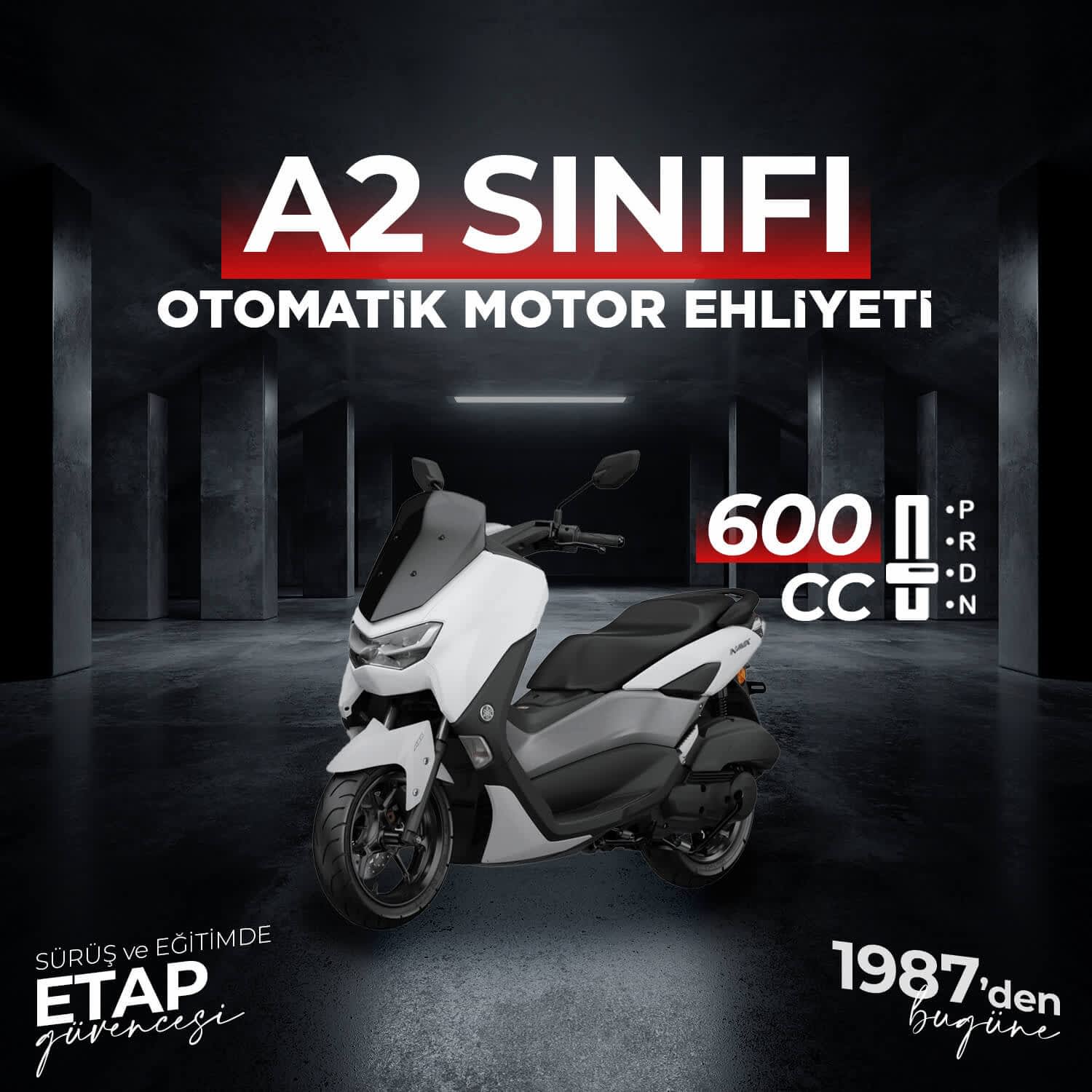 A2 Sınıfı Otomatik Motor Ehliyeti