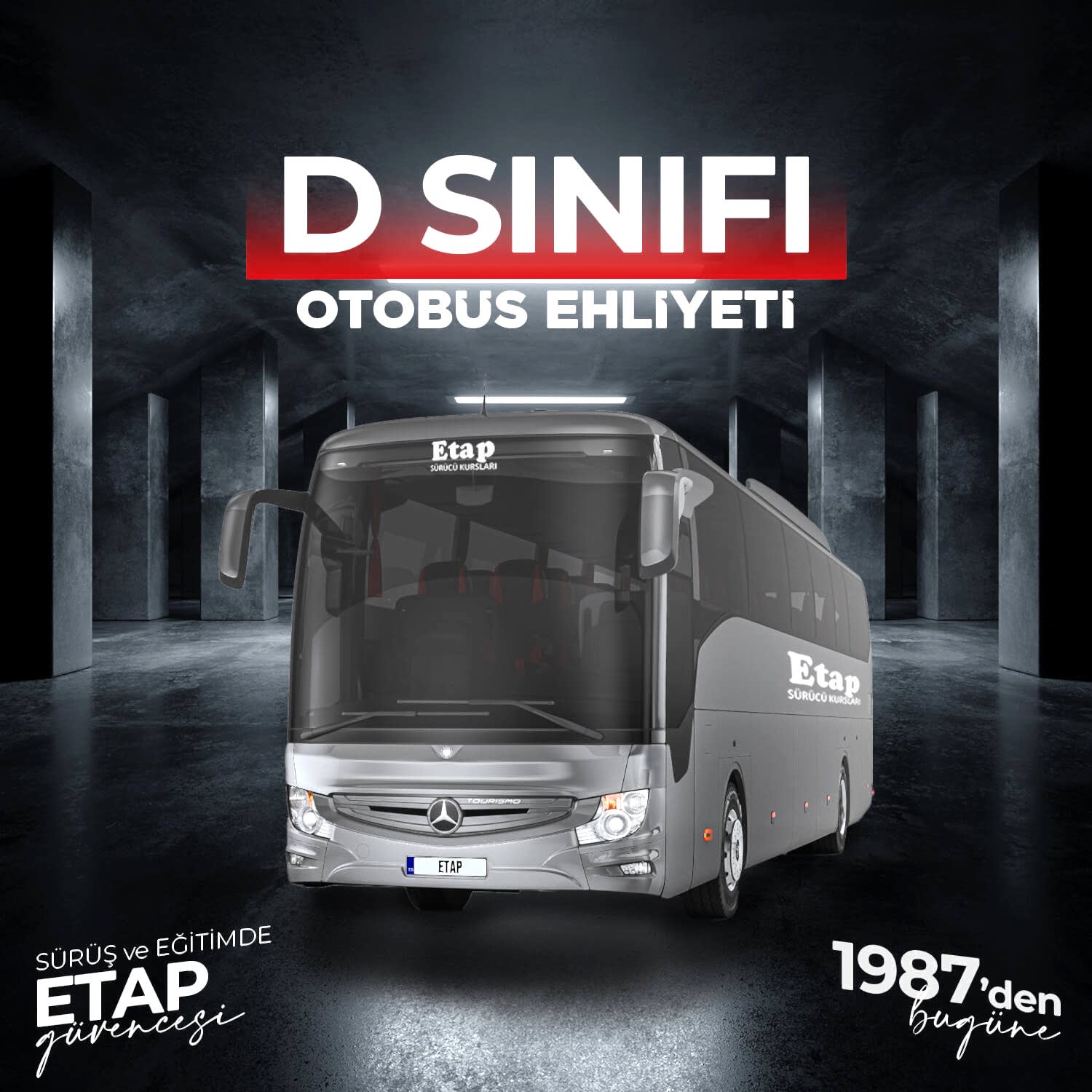 D Sınıfı Otobüs Ehliyeti