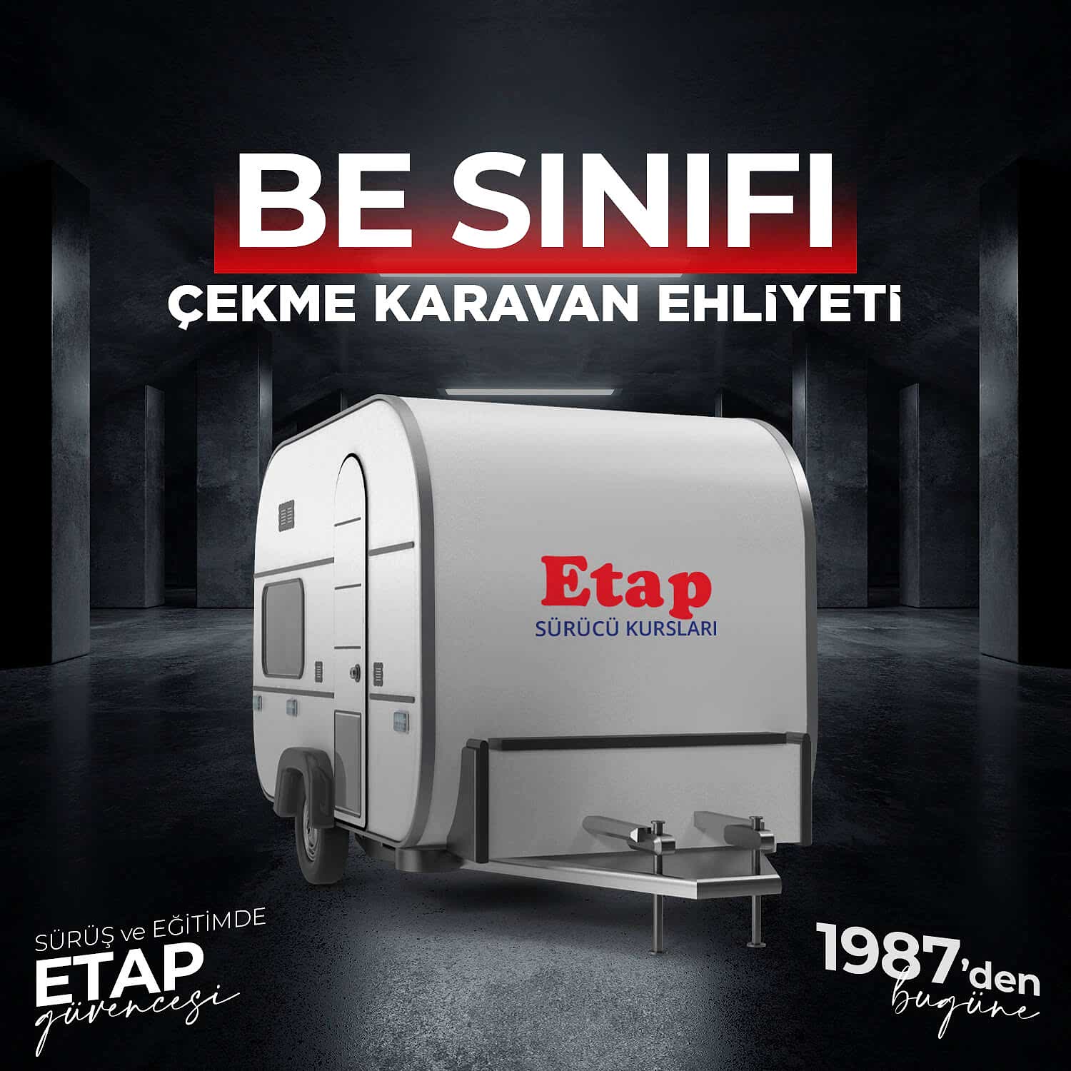 BE Sınıfı Çekme Karavan Ehliyeti
