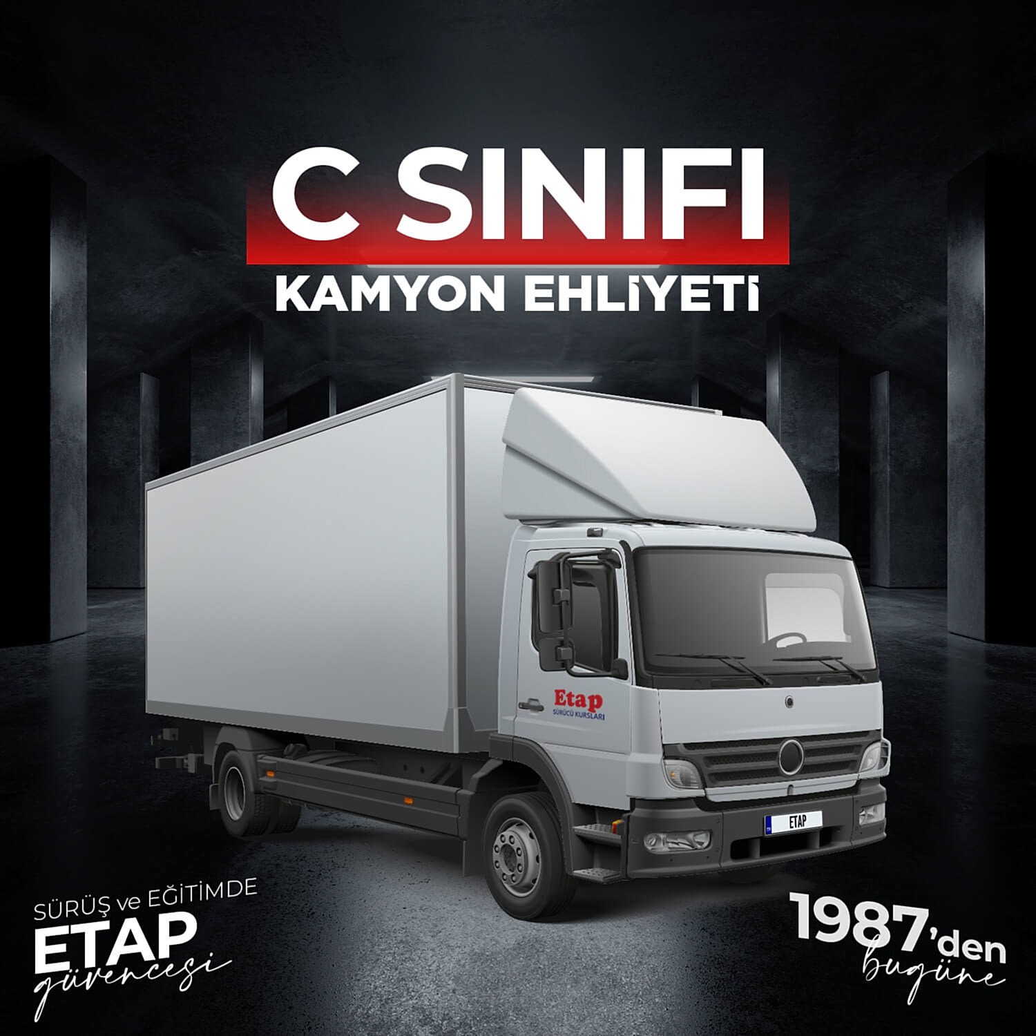 C Sınıfı Kamyon Ehliyeti