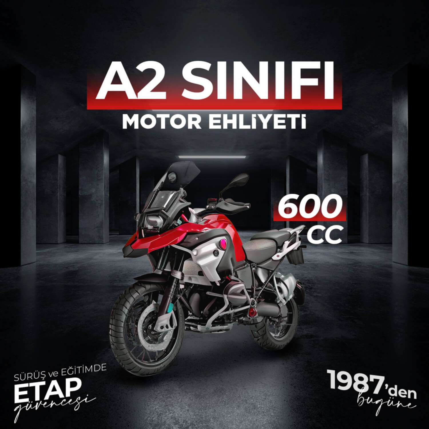 A2 Sınıfı Motor Ehliyeti